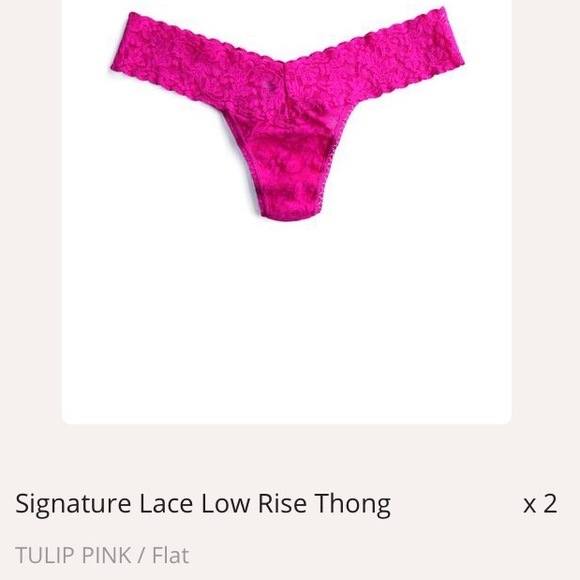 9 pairs Gorgeous Hanky Panky Thongs - Low Rise - Picture 5 of 7